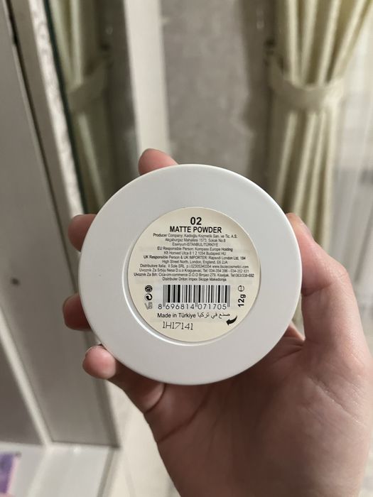 Новая пудра Gabrini