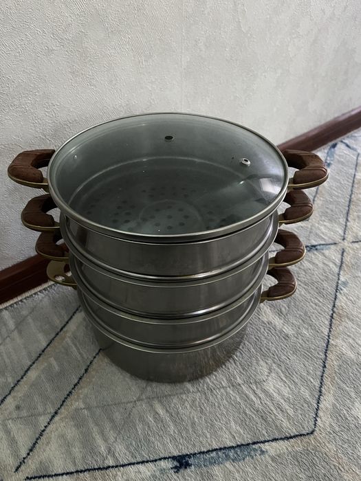 Мантоварка 3-х ярусный