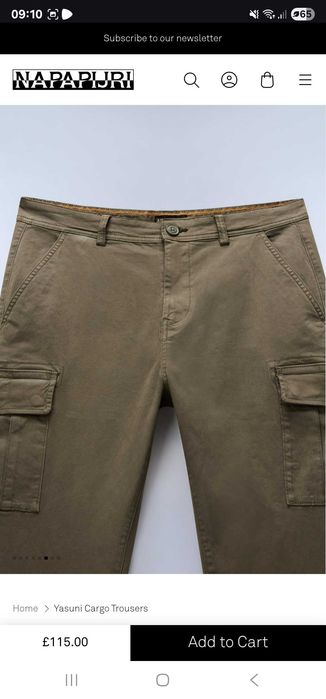 Pantaloni Napapijri M-YASUNI SL model