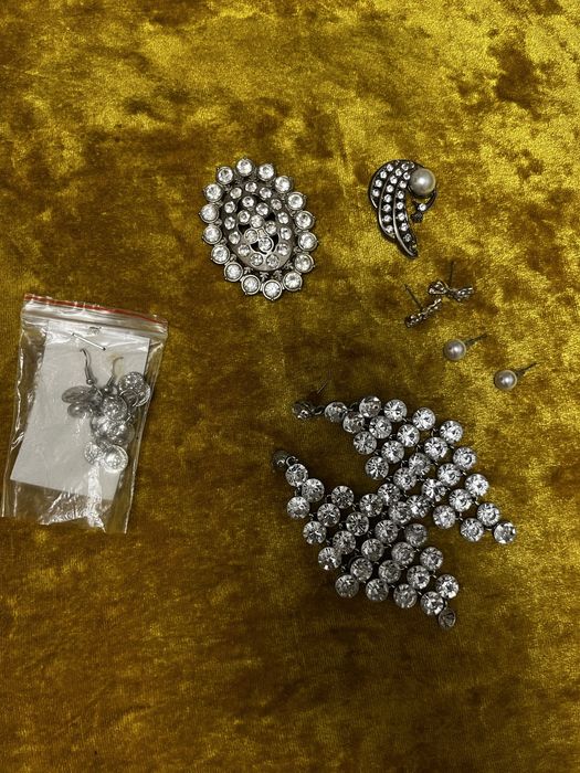 Серьги брошка 50 тг