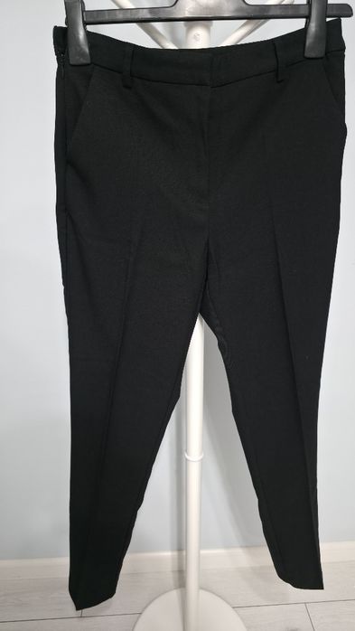 Pantaloni eleganti ajustabili in talie Colin's, negri, marimea 36