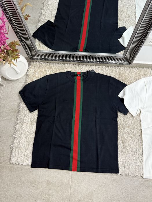 Tricou Gucci bumbac tricotat 100% colectie noua