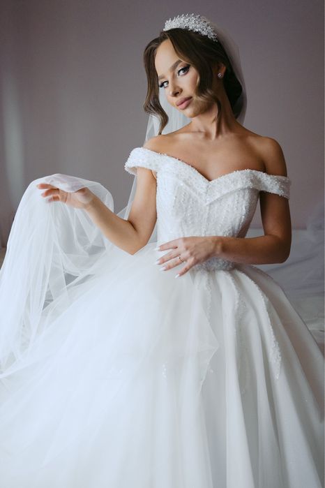 Rochie de mireasă tip prințesă