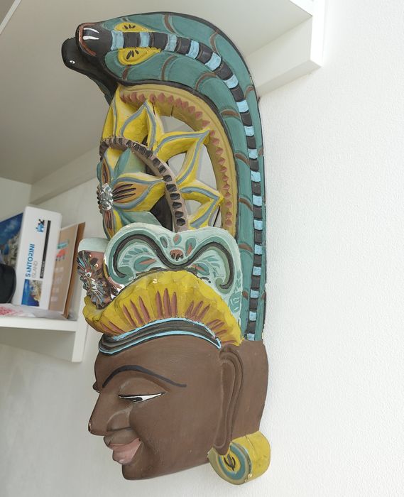 Маска от Шри Ланка, дървена