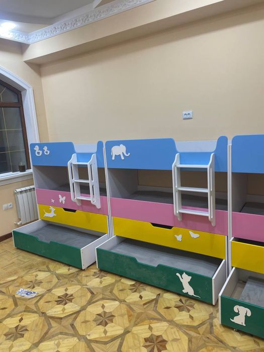 Мебель Кровати для детского сада karavat krovatik mebel bogchaga