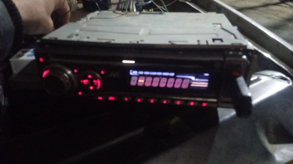 Автомагнитола мафон JVC