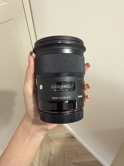 Объектив Sigma 50mm, 35mm