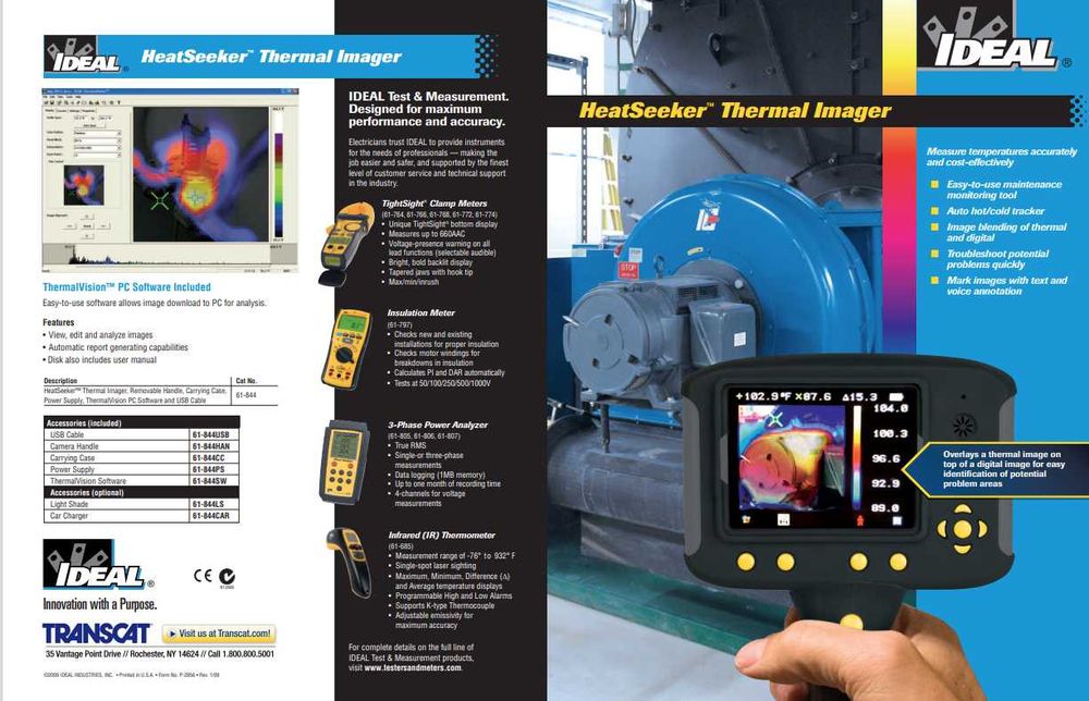 camera termica Ideal HeatSeeker Thermal Imaging 61-844