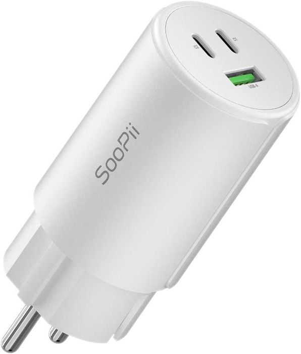 Бързо мощно зарядно 65 W SooPii USB C, за Apple и др
