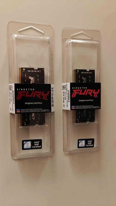 Kit 32GB DDR4 3200MHz Memorie Laptop Kingston FURY Impact Sigilat Nou