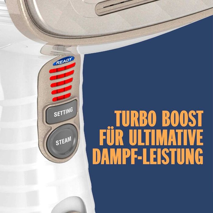 Ръчна парна ютия Conair Turbo ExtremeSteam – 1100W, 5 степени на пара
