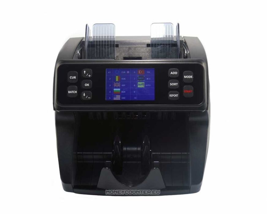 Банкнотоброячна машина, смесено броене, професионална банкова техника