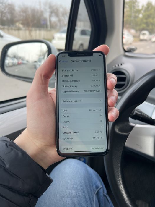 Iphone X 256 Gb sotiladi