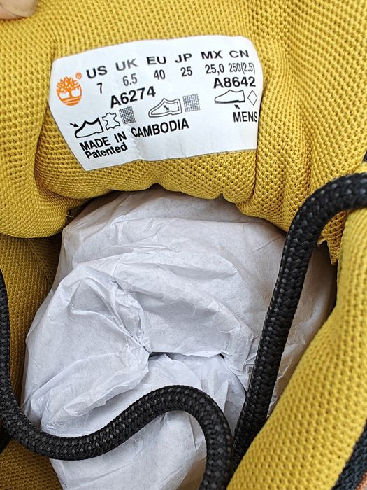 Adidași Timberland Euro Trekker originali cool piele naturală
