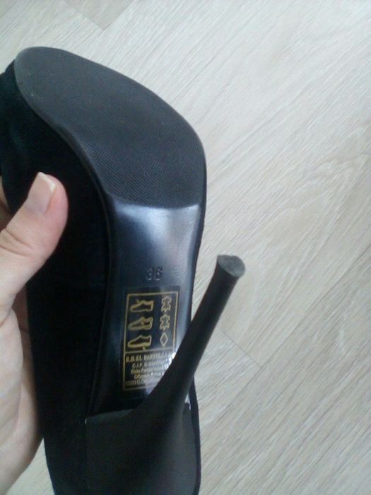 Pantofi Dantee superbi/eleganti din piele, noi nr 36