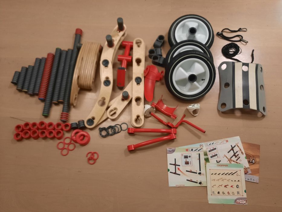 Детски дървен конструктор BERG Moov - 2 бр