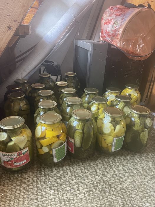 Соленья, компоты