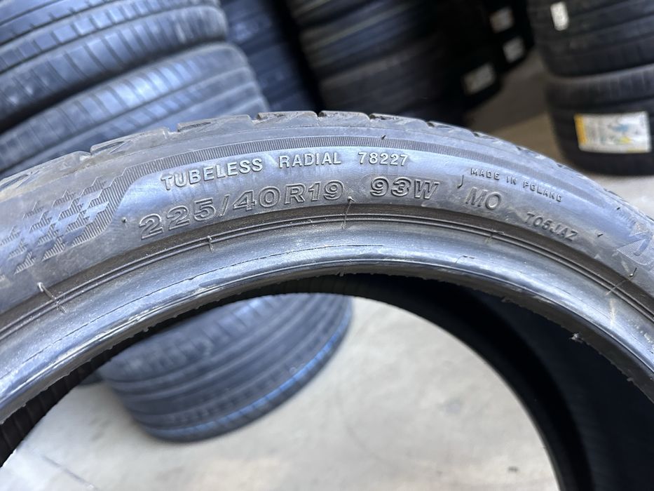 225/40/19 BRIDGESTONE 2бр