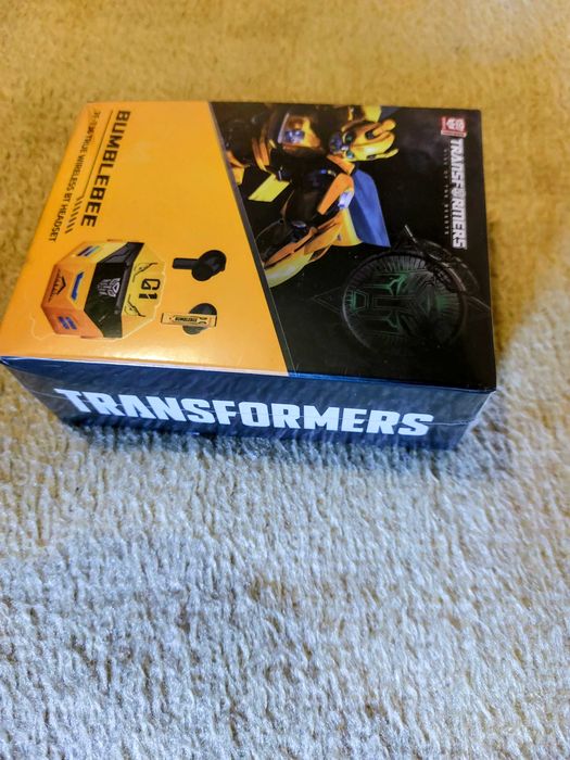 Bluetooth слушалки-тапи Transformers TF-T36 Bumblebee ОРИГИНАЛНИ НОВИ!