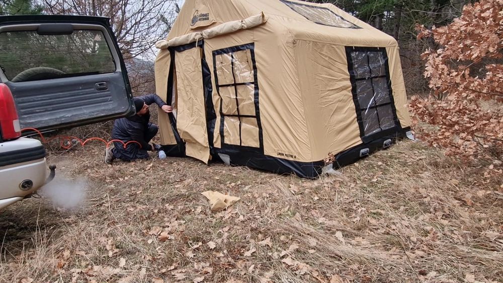 Надуваема Палатка за къмпънгуване