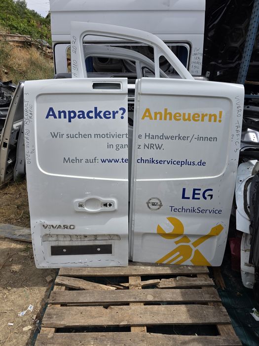 Opel Vivaro Renault Trafic 3 14- лява и дясна врата багажник