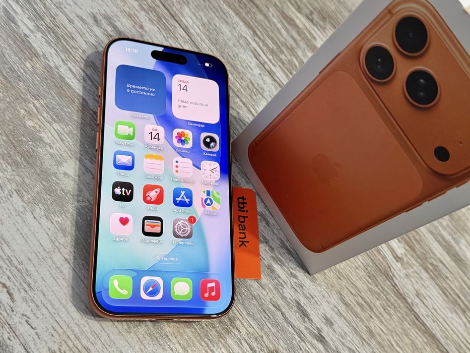 Iphone 17 Pro 256 GB - 100 % Battery Като Нов Гаранционен към Зора