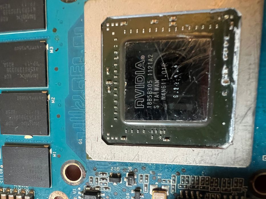 2 placi video nvidia laptop defect