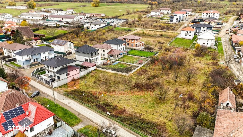 Teren Intravilan, deschidere la asfalt, 1.529 mp, utilitati |SkyView