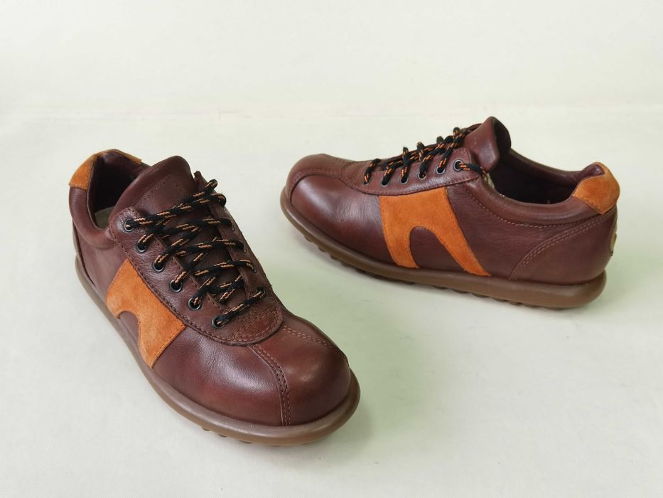 Ghete piele naturala bocanci  dama 37 38 Camper - Vintage ca Noi