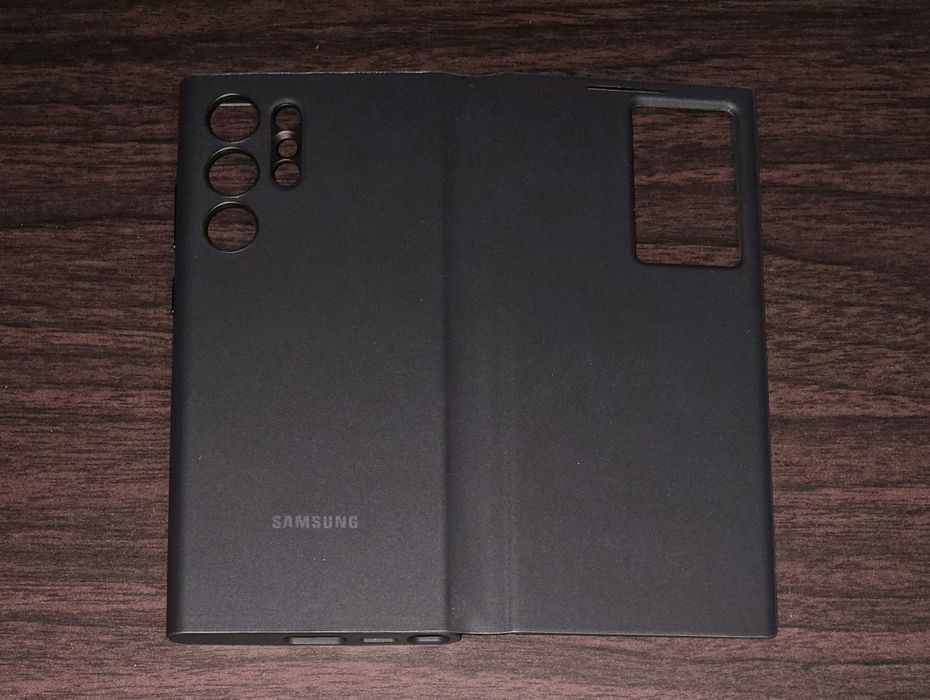 Husa flip smart activa originala Samsung Smart Clear View Cover Galaxy S22 Ultra S908