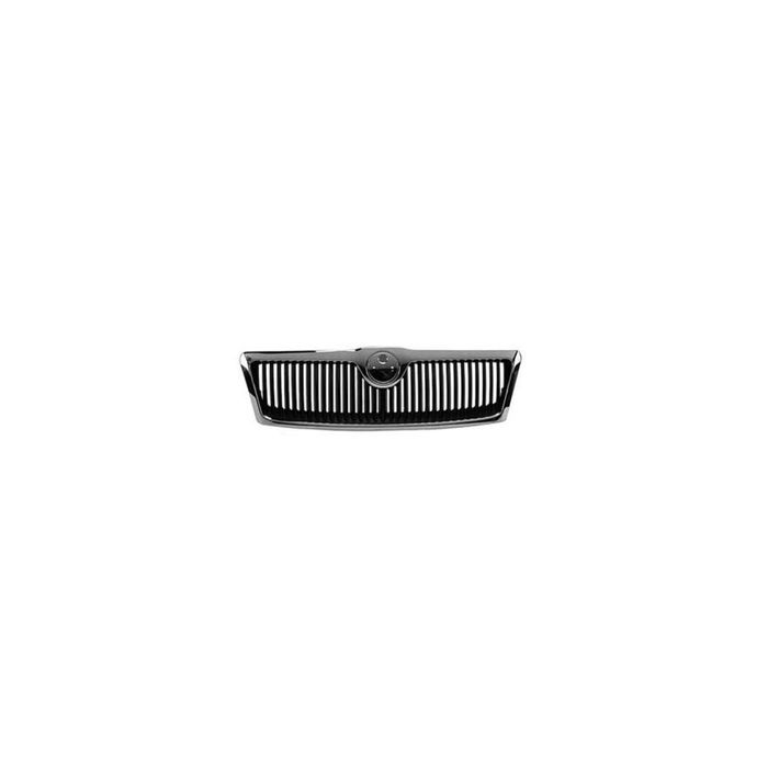 Grila radiator Skoda Octavia 2 Sedan 1Z3 / Octavia Combi 1Z5 2004-12.2012 fata, cromata 1Z0853661739, 692205-J fara emblema