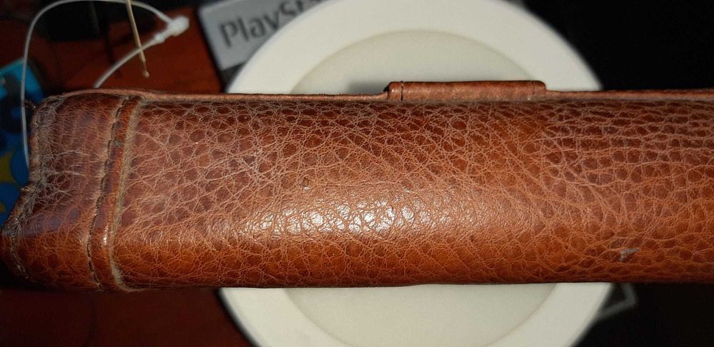 Ретро мъжка кожена чантичка