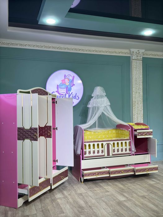 Детская кровать | Шкаф | Манеж | Мебель | Manej | Shkaf | Krovat