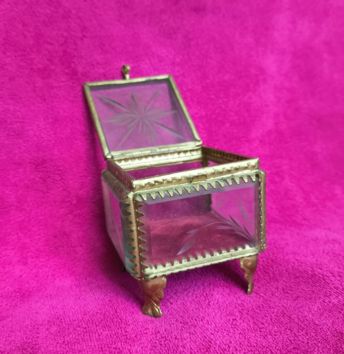 Старинная шкатулка, винтаж (1950-60е.г)