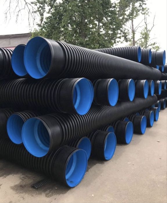 Полиэтиленовая труба полиэтилен пластиковые канализационный гофра ПНД