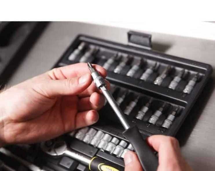 Куфар с инструменти 46 части - Гедоре 14 WMC