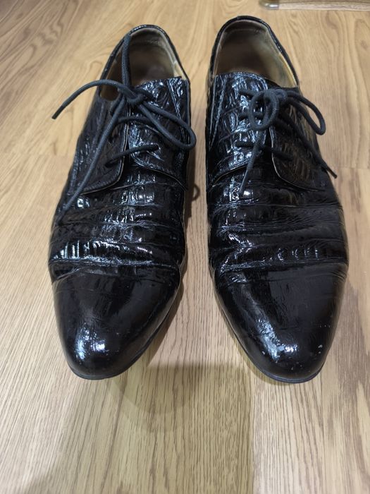 Мужские кожаные туфли 42 размер