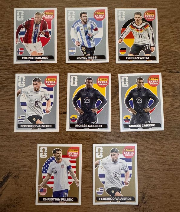 Продавам/Разменям: Екстра стикери от световното на Panini World Cup 2026