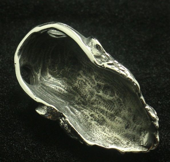 Pandantiv superb masiv CAP DE VIKING-biker/rider/Punk/Gotic-otel-5,5cm