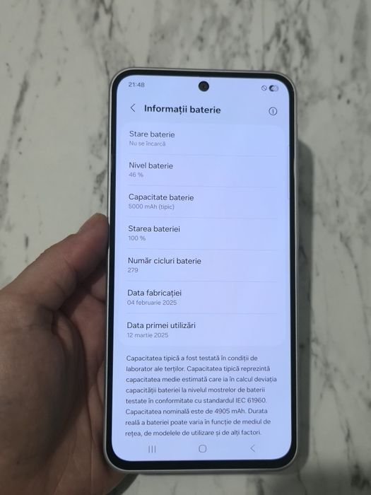 Vand/schimb Samsung A36 5G 128gb