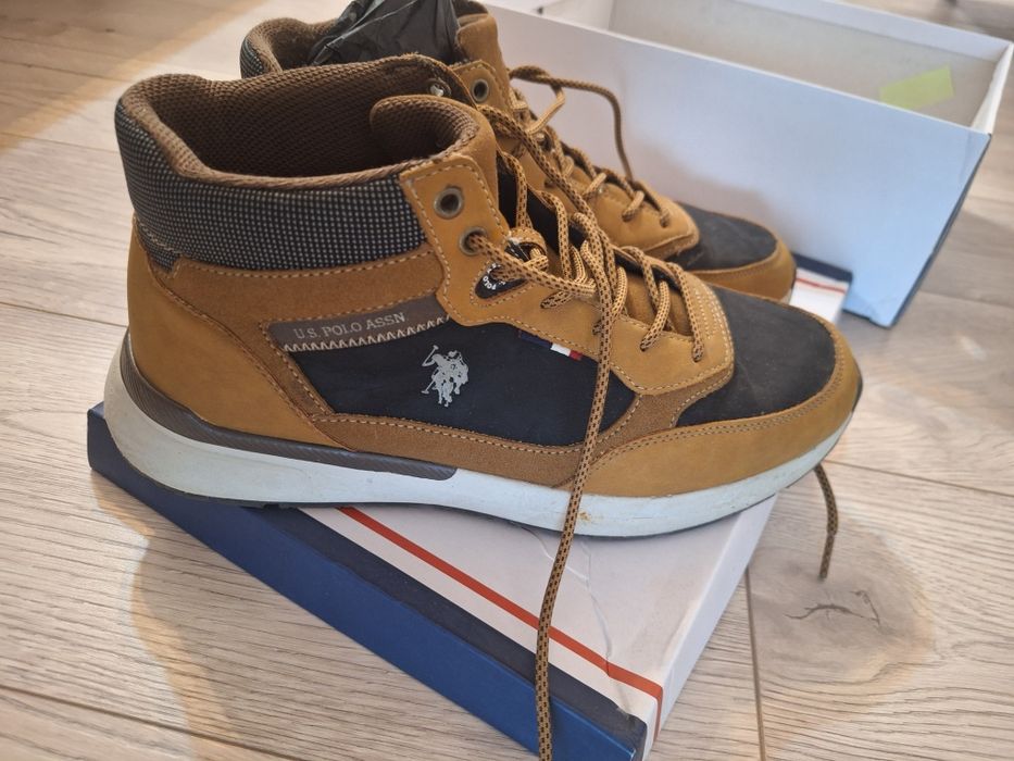 Ghete piele ecologică U.S. Polo Assn,nr 42/27,1 cm