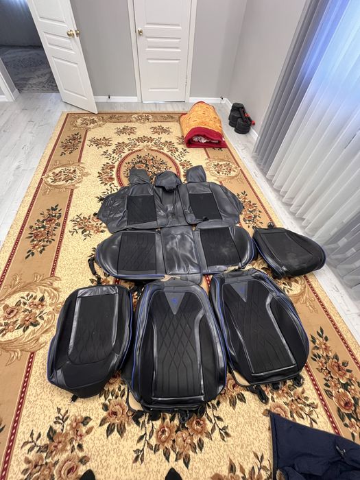 Кожанные чехлы на Kia Rio