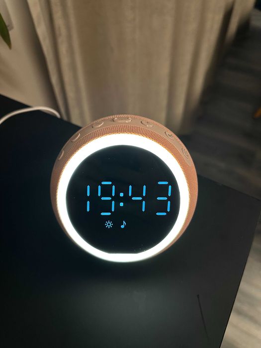 Ceas Smart Digital Maxstar cu Zgomot Alb 25 Sunete - Roz *Nou