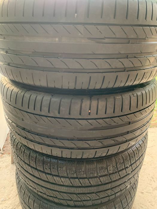 Диски оригинал от Мерседеса  r17,летние шины обмен есть