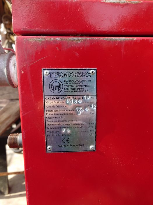 Centrala pe lemne Termofarc 17,4 kw