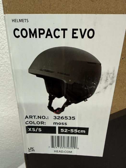 casca head compact evo XS/S si M/L 52-55 si 56-59 cm