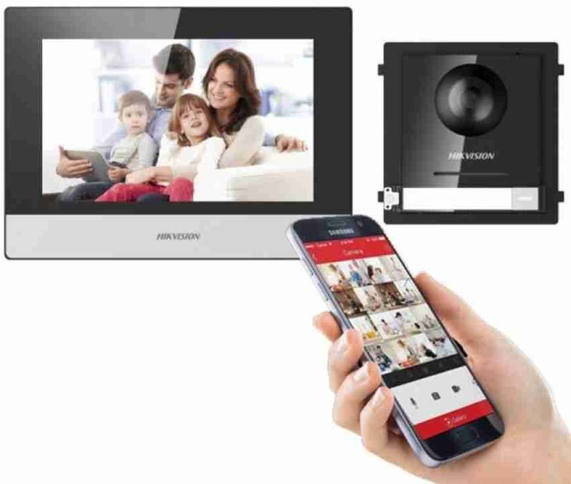 Установка систем видеонаблюдения и домофона