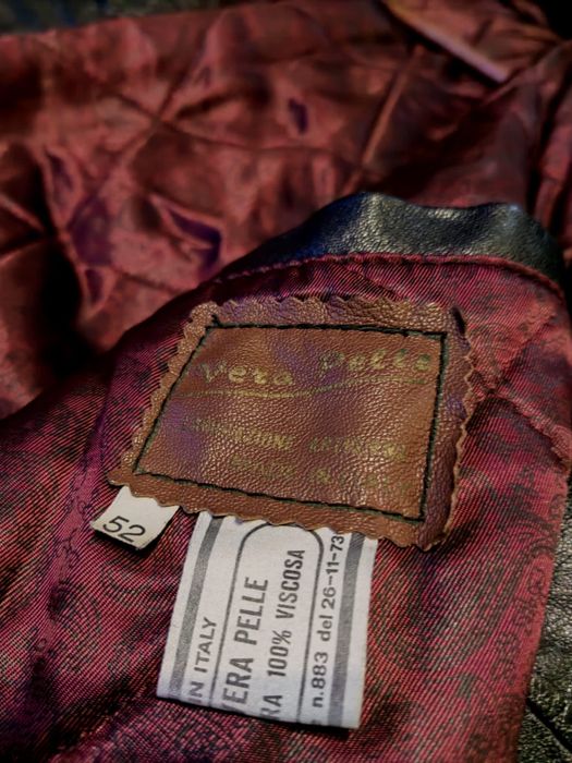 Geacă din piele Made in Italy