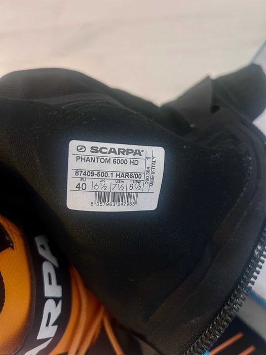 Bocanci alpinism Scarpa Phantom 6000 HD - marime 40 EU - noi
