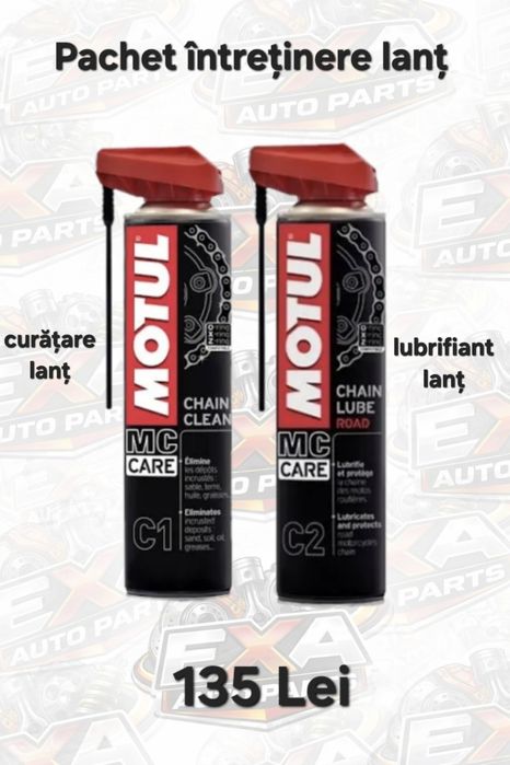 MOTUL, pachet întreținere lanț motocicletă